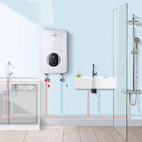 Digital Condensing Bathroom Tankless Water Heater