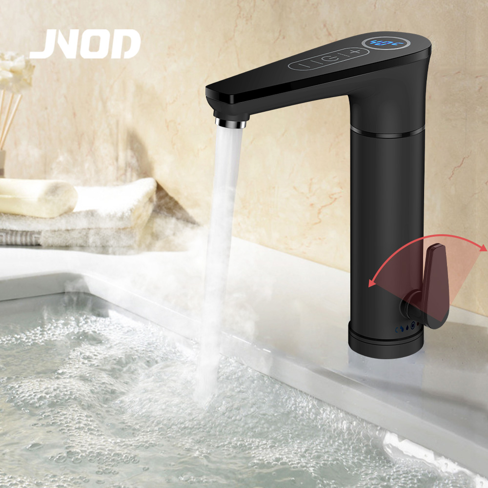 Touch Control LED Digital Instant Electric Water Heating Tap Electric Kitchen Faucet